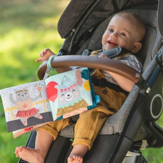 Taf Toys Activity Book Book with Soft Pages What Does Paul Wear? made of Fabric with Music for 6++ Months