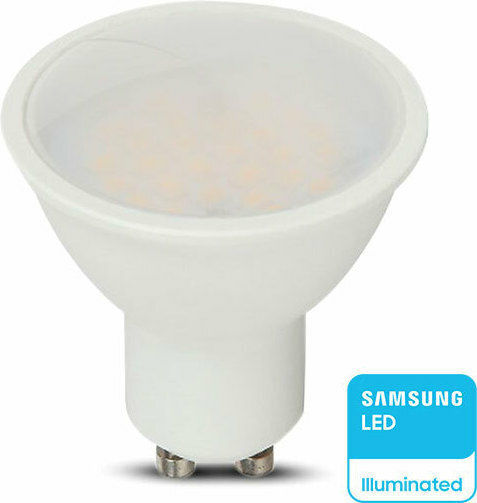 V-TAC VT-205 LED Bulb 5W for Socket GU10 and Shape MR16 Cool White 400lm