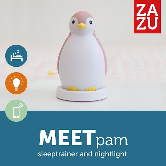 Zazu Παιχνίδι Ύπνου Pam The Penguin με Φως για 24+ Μηνών