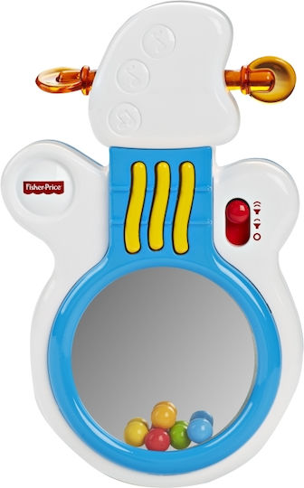 Fisher Price Instrument Muzical Rock 'n Roll Guitar cu muzică pentru 3++ Luni