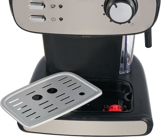 Heinner Automatic Espresso Machine 850W Pressure 15bar Black HEM-1100BKX