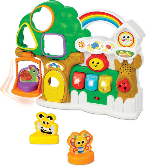 MG Toys Παιχνίδι Στοίβαξης Sorter Treehouse με Φως και Ήχους για 12+ Μηνών