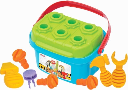 Dede Jucărie cu Ciocan Repair Set Find-Plug Bucket pentru 12++ Luni