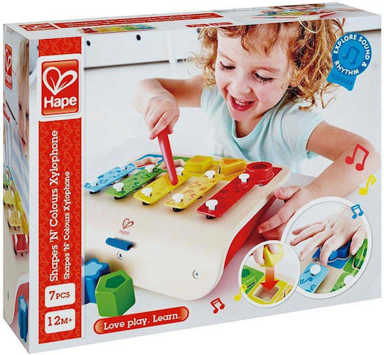 Hape Wooden Xylophone Puzzle Xylophone For 1+ Years