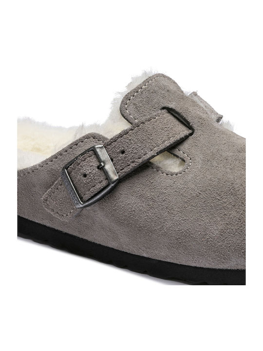 Birkenstock Boston Ανατομικές Γυναικείες Παντόφλες Stone Coin 1017651 |  Skroutz.gr