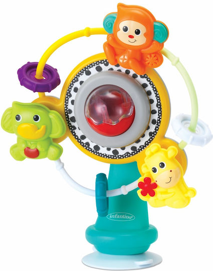Infantino Baby Toy Jungle Ferris Wheel for 6++ Months