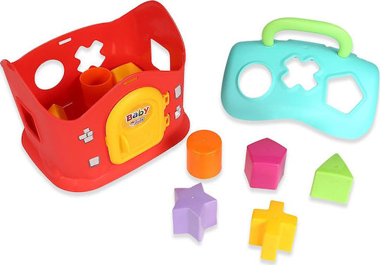 Dede Παιχνίδι Ταξινόμησης Σχημάτων Shape Sorter House για 12+ Μηνών