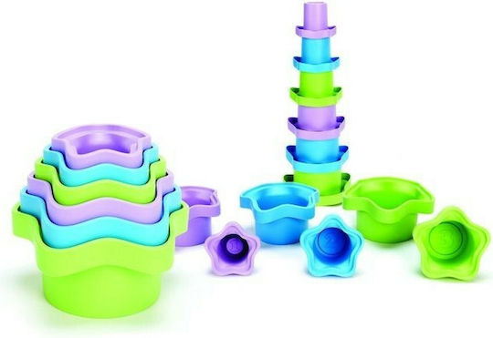Green Toys Παιχνίδι Στοίβαξης Stacking Cups για 6+ Μηνών
