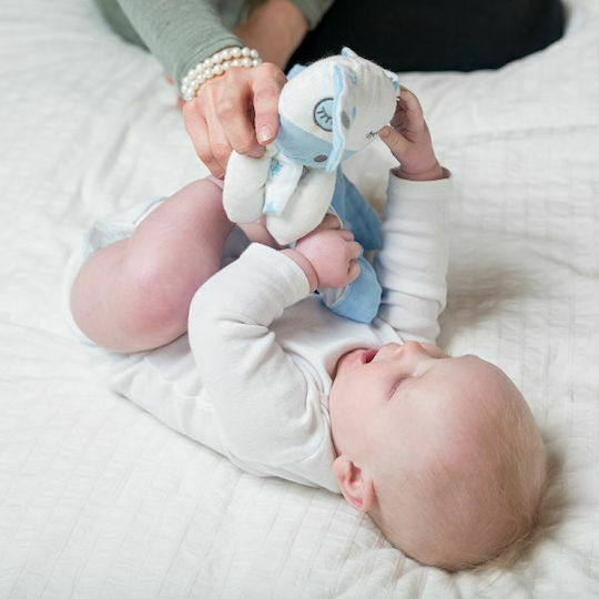 Lulujo Baby Cloth Puppy Blue