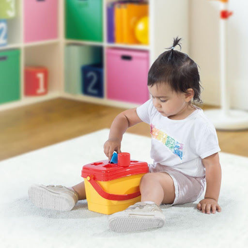 Dolu Shape Sorting Toy Shape Sorter Bucket for 12++ Months