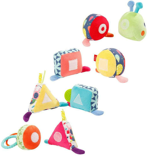 Fehn Ζωάκι Activity Puzzle Caterpillar από Ύφασμα για Νεογέννητα