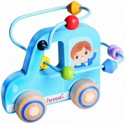 iwood Maze Car Roller made of Wood for 12++ Months