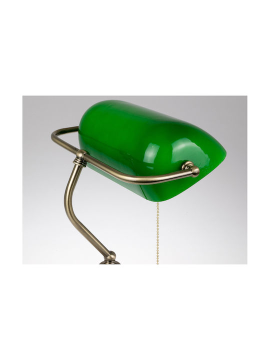 V-TAC Office Lamp for Socket E27 18x26x36cm in Green Color