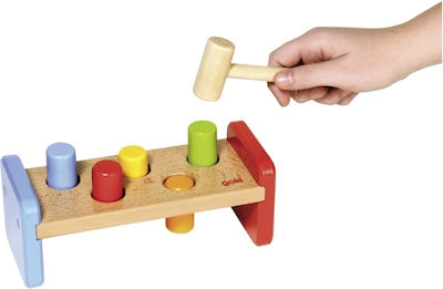 Goki Hammer Toy Hammerbank made of Wood for 24++ Months