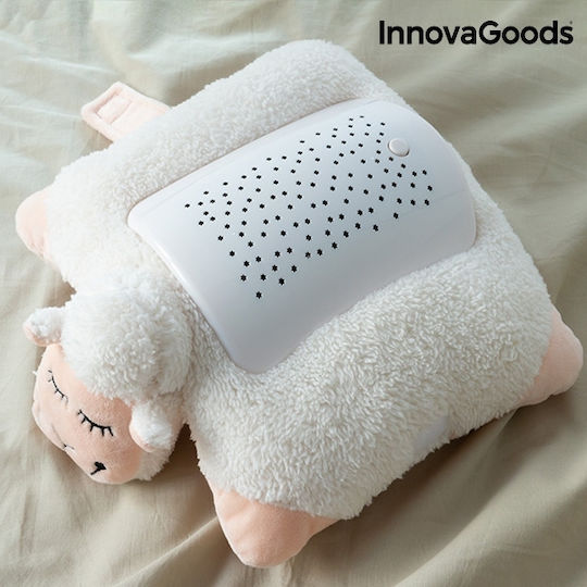 InnovaGoods Играчка за сън Cuddly Sheep with Projector Stars със светлина за 36++ месеца