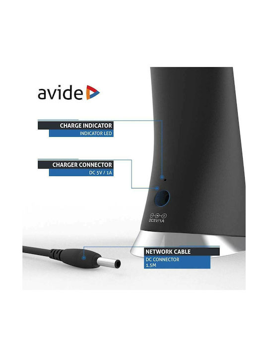 Avide ABLDL-BLC-6W-BR LED Office Lamp with Flexible Arm in Brown Color