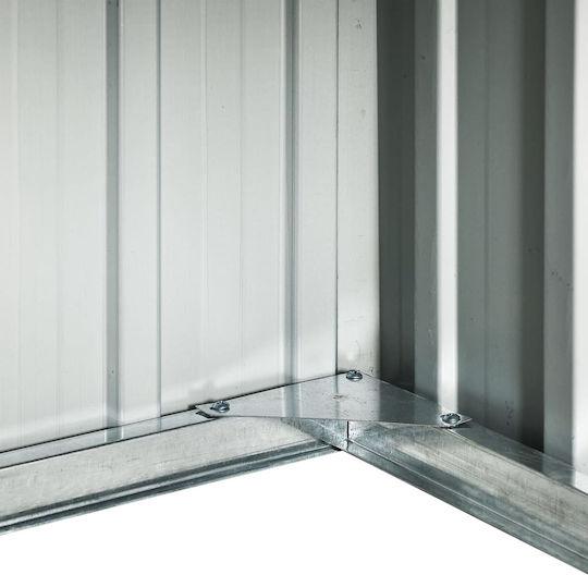vidaXL Στέγαστρο Χλοοκοπτικού Γκρι 92x97x63cm από Γαλβανισμένο Ατσάλι 150908