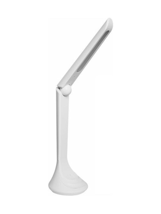 Spot Light LED Schreibtischlampe faltbar in Weiß Farbe