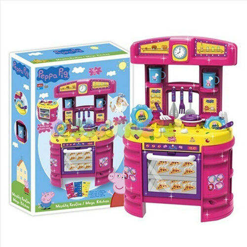 Bildo Kinderküche Peppa Pig Big Kitchen Peppa Schwein 13Stück