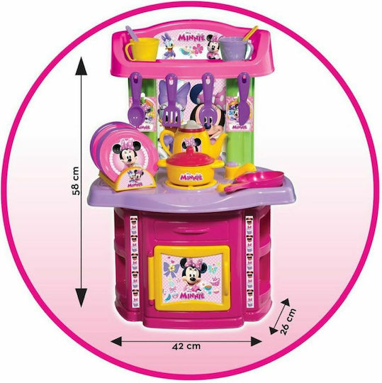 Dede Minnie Chef Kitchen Set Minnie για 3+ Ετών 18τμχ