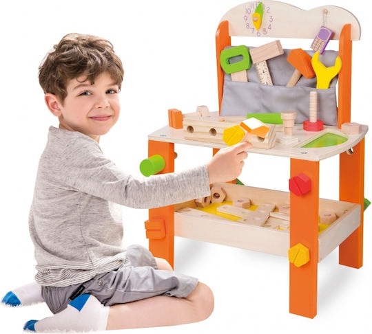 Classic World Tool Bench από Ξύλο για 3+ Ετών 37τμχ
