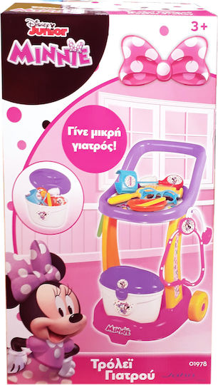 Dede Medizinischer Spielzeug zum Spielen für Kinder Minnie Mouse Minnie für 3+ Jahre 10 Stück