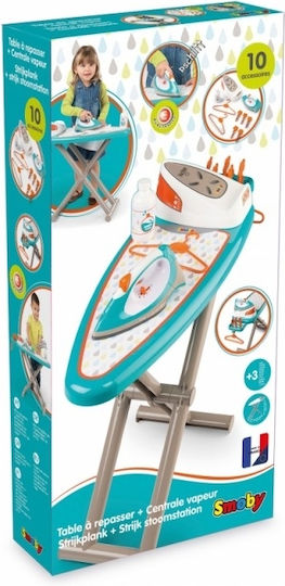 Smoby Kids Household Appliance Ironing board and steam iron with accessories for 3+ Years Old 49 cm.