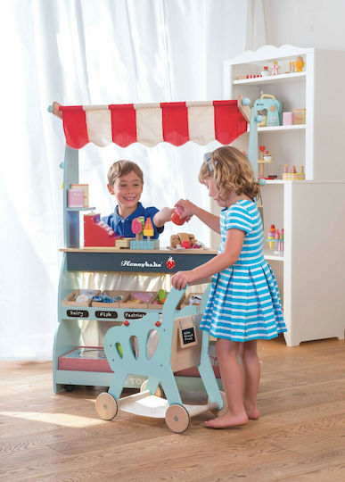Le Toy Van Shop & Cafe Wooden for 3+ Years 122 cm