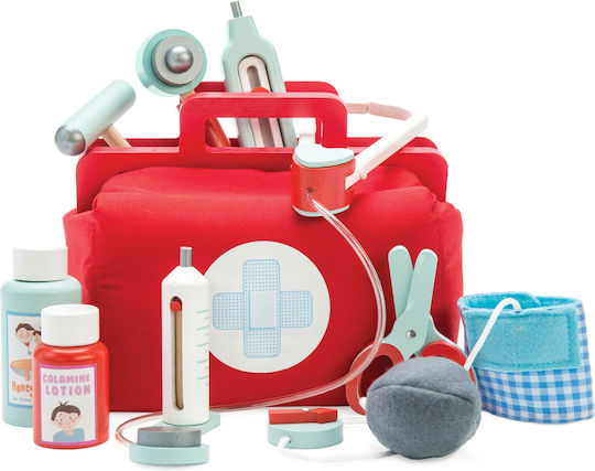 Le Toy Van Ξυλινο Ιατρικο Σετ από Ξύλο για 3+ Ετών 10τμχ