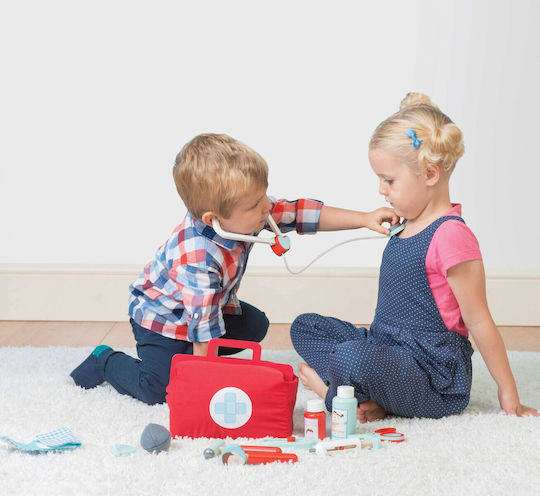 Le Toy Van Ξυλινο Ιατρικο Σετ από Ξύλο για 3+ Ετών 10τμχ