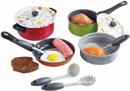 Playgo Metal Kitchen Set for Ages 3+ 11 cm 15 pcs