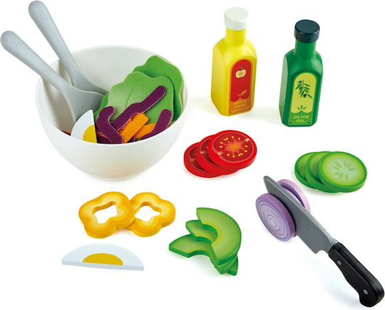 Hape Healthy Eating Set Wooden Salad for Ages 3+ 39pcs