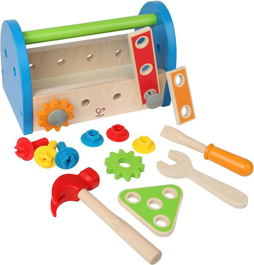 Hape Fix-It Wooden for Ages 3+ 14 cm 17 Pieces
