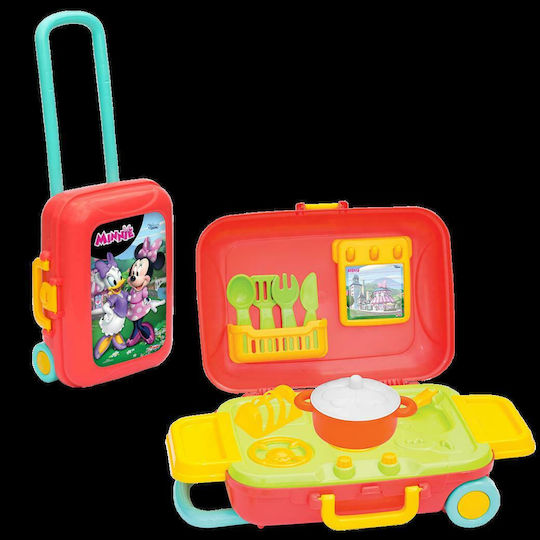 John Koffer Set Kochen / Küche Spiele Minnie Mouse Minnie Für 3+ Jahre 13 Stück