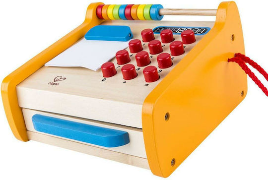 Hape Wooden Toy Cash Register for 3+ Years 15 cm 37 pcs