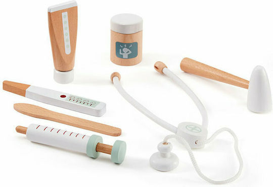 Kids Concept Дървено Докторско Куфарче от Дърво за 3+ Години