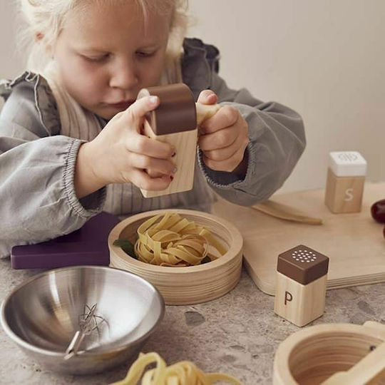 Kids Concept Παιχνίδι Μαγειρικής / Κουζινικά από Ξύλο για 3+ Ετών