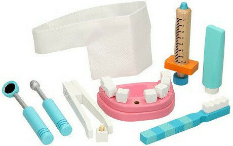 Joueco Wooden Doctor Case for 3+ Years 9pcs