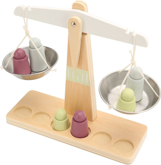 Kids Concept Wooden Kitchen Scale Made of Wood for 3+ Years