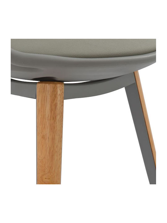 Anais Stühle Speisesaal Gray 1Stück 60x61x85.5cm