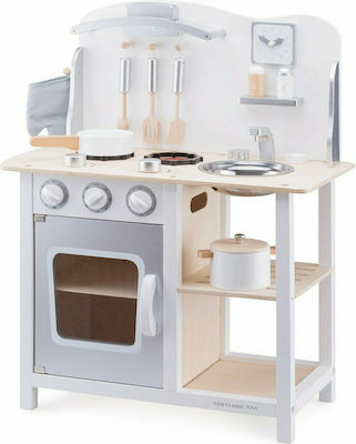 New Classic Toys Kids Kitchen made of Wood for 3+ Years Old 78 cm.