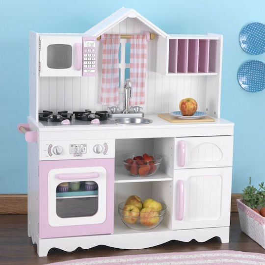 Kidkraft Κουζίνα Modern Coutry από Ξύλο για 3+ Ετών