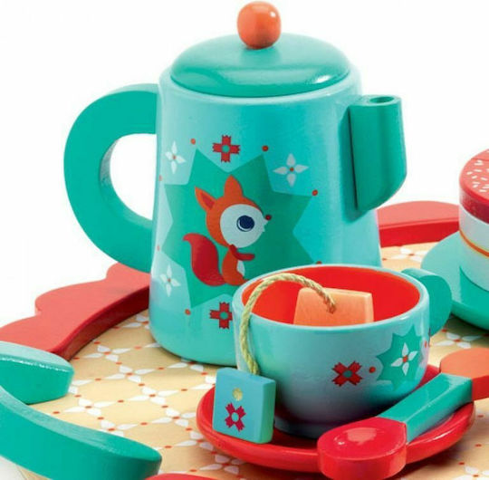 Djeco Wooden Birthday Party Plate for 4+ Years