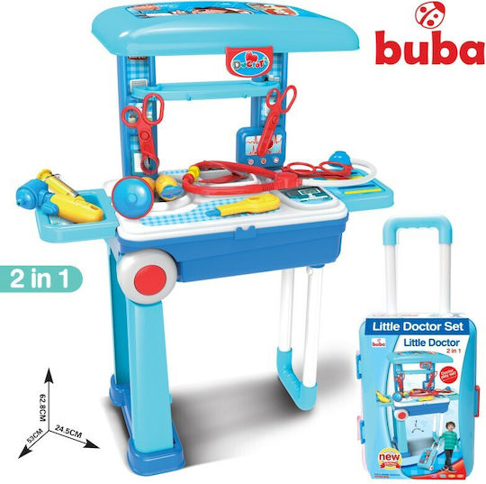 Buba Ιατρικό Σετ Τρόλεϋ 2 In 1 63 εκ.