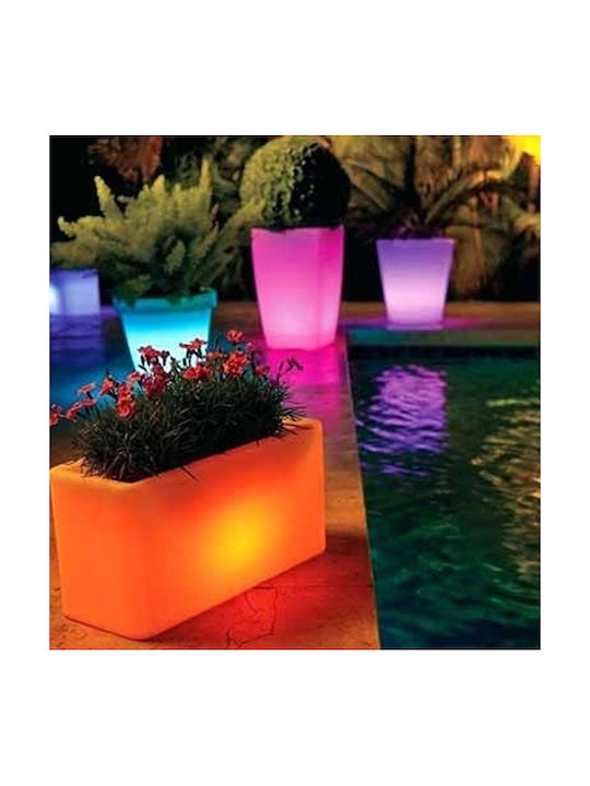 V-TAC VT Ghiveci De Flori Alb 28x28x29 Cm