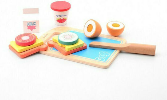 Joueco Breakfast Set από Ξύλο για 3+ Ετών 13τμχ