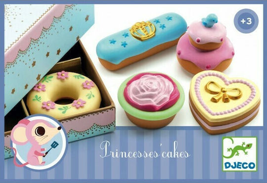 Djeco Set Cakes for Princess για 3+ Ετών 6τμχ