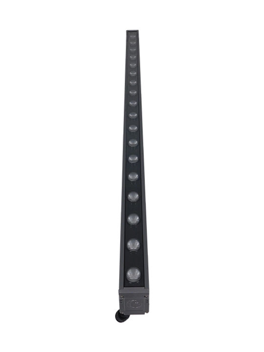 GloboStar Genius Външно Стоящо LED Фенер Стенна Пералня 24W RGB IP66 Сребрист