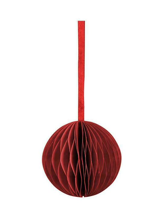 Atmosphera Weihnachtshänger Kugel Ornament Rot 7cm