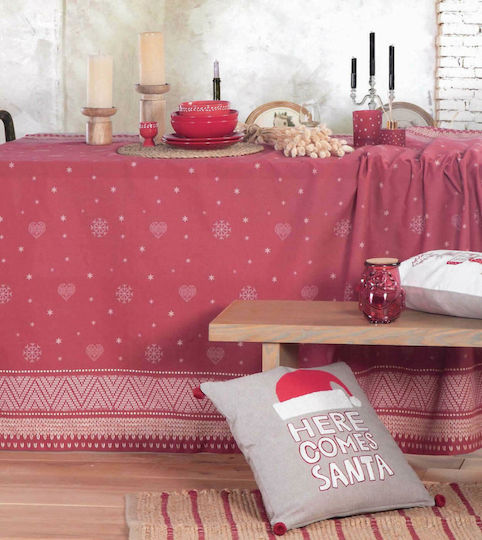 Nef-Nef Homeware Покривка за Маса Червена